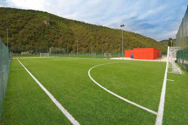 Sede ritiro a Cascia - Foto Benevento Calcio