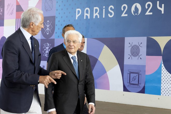 Mattarella a Parigi per le Olimpiadi 2024