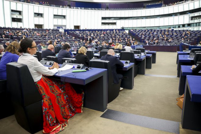 Sessione plenaria del Parlamento europeo (Foto Alexis HAULOT - Copyright: © Unione Europea 2024 - Fonte: EP)