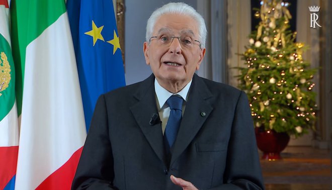 Il Presidente della Repubblica Sergio Mattarella 