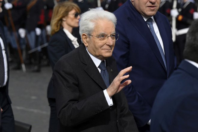 Il presidente della Repubblica Sergio Mattarella foto: Agenzia Fotogramma (ITALPRESS)