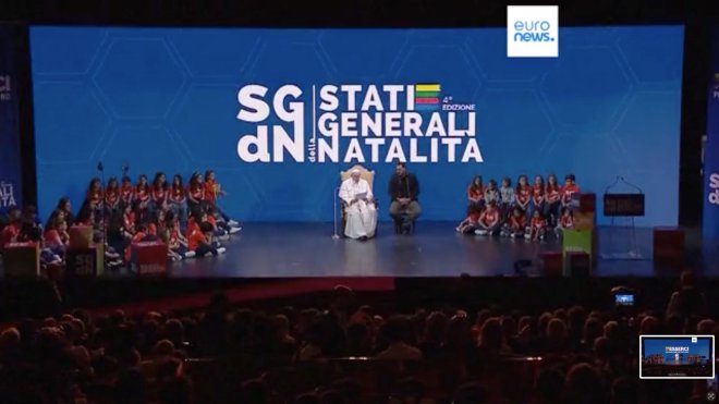 Papa Francesco agli Stati Generali della Natalità