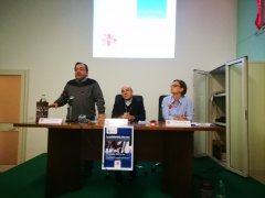 Presentazione Dossier esclusione sociale (don Nicola de Blasio, Mons. Felice Accrocca e Maria Pia Marcaldo)