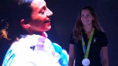 Rio 2016, si riguarda sul maxischermo: le lacrime di Rossella Fiamingo