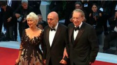 Festival di Venezia, Paolo Virzi con Donald Sutherland ed Helen Miller