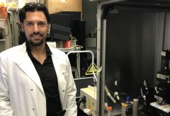 Luca Annecchino, studente Unisannio nel team di ricerca sui neuroni condotto con i robot