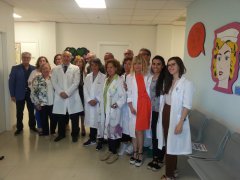 Comoterapia, le opere del Virgilio per i locali di Riabilitazione ASL