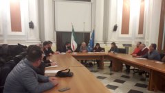 Il prefetto Galeone riceve una delegazione del Comparto estrattivo della Provincia di Benevento: Confindustria, Ance e Sindacati