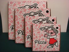 Contenitori alimentari - scatole della pizza 
