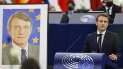 Omaggio del Parlamento europeo al suo presidente David Sassoli
