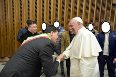 Airola, visita Santo Padre