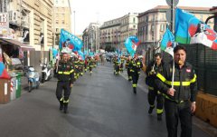 Manifestazione del Conapo a Napoli