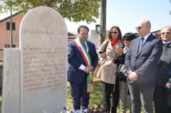 S.Agata dei Goti, inaugurata una piazza e una Stele ad Angelo Mario Biscardi, vittima della camorra