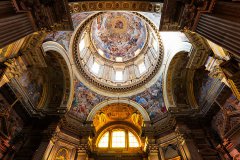 Napoli. Cupola Cappella del Tesoro di San Gennaro (crediti tesorosangennaro.it)