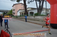 Il vincitore della terza edizione di Contrada Run, Felice Simone