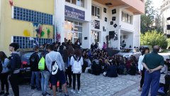 Studenti in protesta al Liceo Artistico