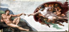 La Creazione di Michelangelo Buonarroti - Foto (cc) wikimedia.org