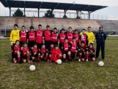 La formazione Giovanissimi della Scuola Calcio Valle Telesina