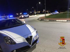 Benevento - Volante della Polizia di Stato