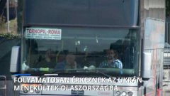 Ucraina, autobus carichi di rifugiati arrivano a Roma e Trieste