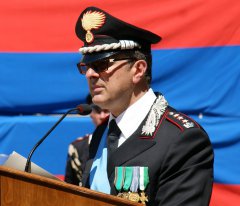 Il Comandante Provinciale dei Carabinieri di Benevento, il Col. Pasquale Vasaturo