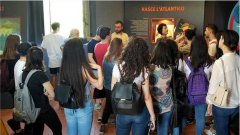 Studenti in visita al Geobiolab