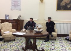 Mons. Battaglie e don Domenico Ruggiano