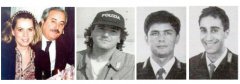 Le vittime della Strage di Capaci: Giovanni Falcone, Francesca Morvillo, Antonio Montinaro, Vito Schifani, Rocco Di Cillo