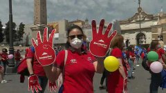 Roma. Protestano i lavoratori dei Parchi a tema