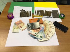 Droga sequestrata Finanza - Lusciano