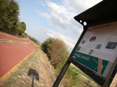 Benevento - La pista ciclopedonale di Contrada Pantano