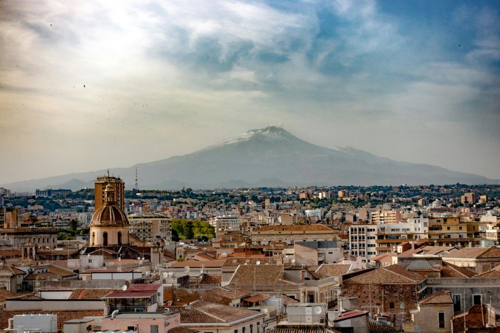 Etna visto da Catania