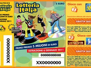 Biglietti di lotteria italia