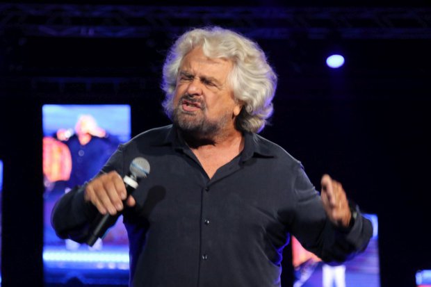 Beppe Grillo - foto: Agenzia Fotogramma (ITALPRESS)