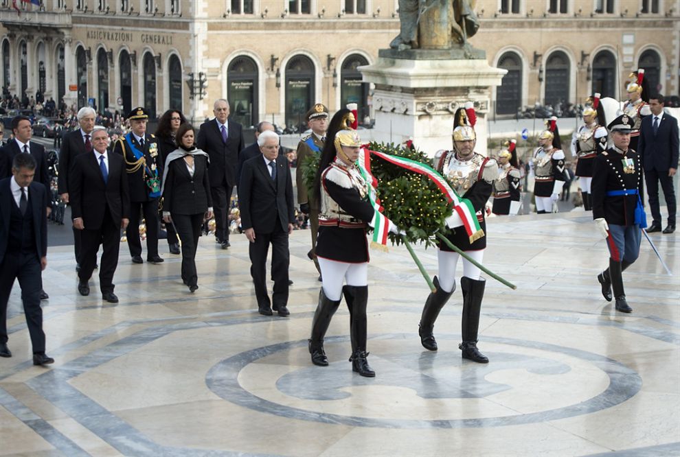 Gallery -4 Novembre Festa Dell'Unita' Nazionale. Il Presidente Della ...