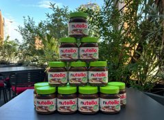 Ferrero lancia Nutella Plant-Based / -foto xh7 Italpress – (ITALPRESS)